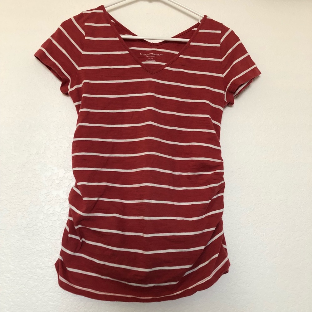 Maternity Stripped Tee Shirt